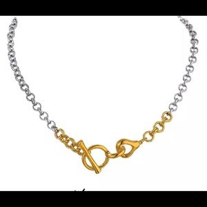 New Simple Geometric Chain Necklace Women Punk Metal Statement Collar